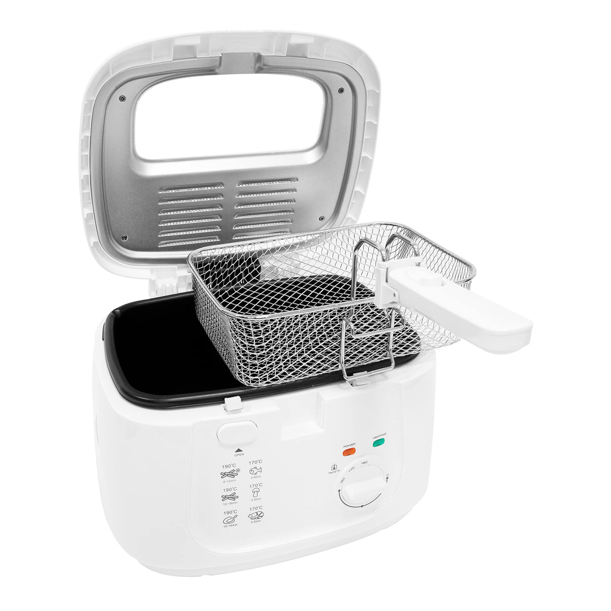 Quest white 2.5L 1800W deep fryer