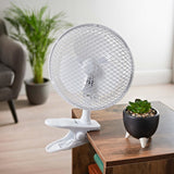 Benross 6in 2-in-1 desk and clip fan