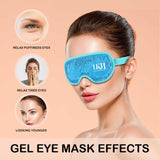 LKH self-cooling gel mat and eye mask set – 90 x 60cm