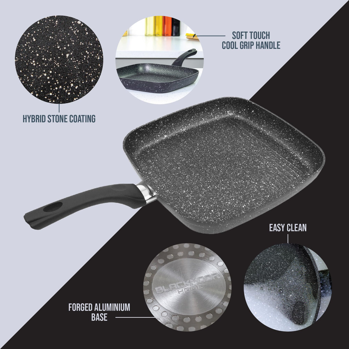 Blackmoor Classic 28cm non-stick griddle pan