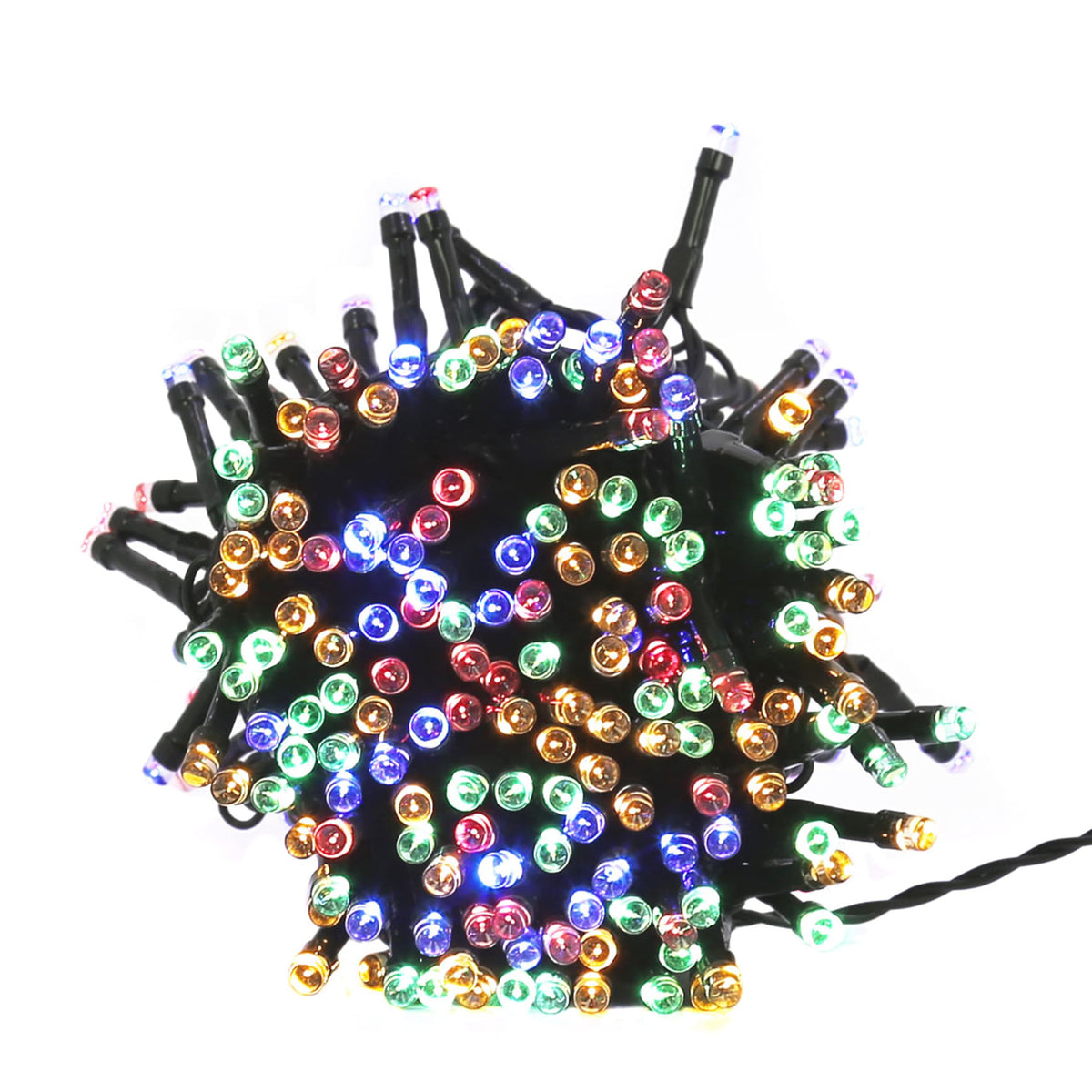 400 multi-coloured LED battery Christmas lights 39.9m