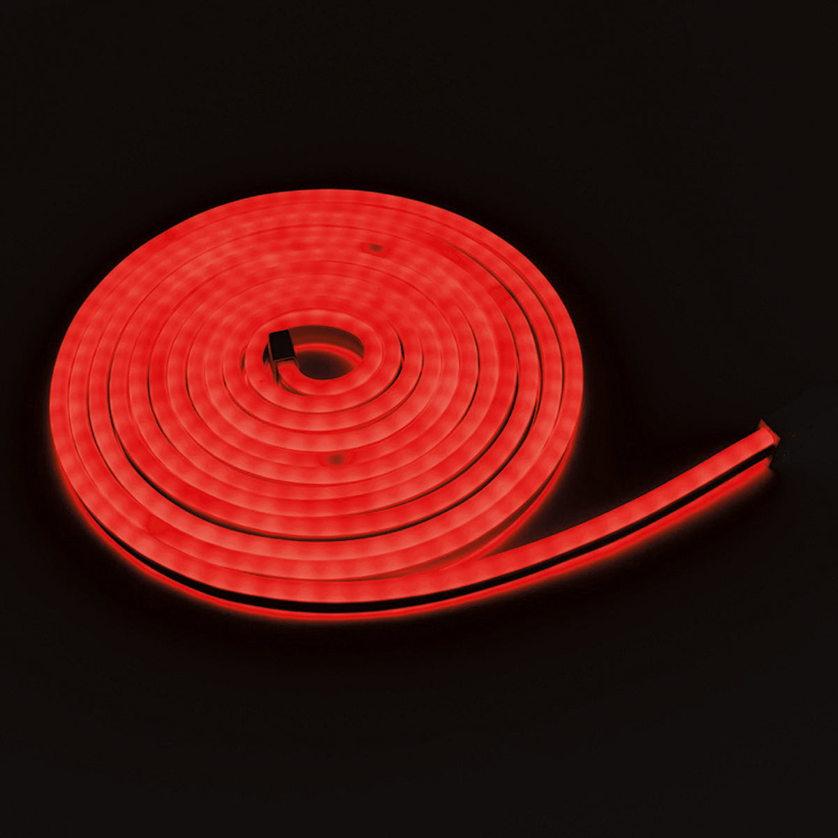 Global Gizmos 5m red neon LED rope light