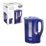 Quest navy blue 1.7L electric kettle