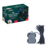 The Christmas Workshop 70320 Multi-Coloured Christmas Lights / 50 LED Christmas Tree Lights / 4.9 Metres Long / Battery Operated / Indoor Or Outdoor Christmas Decorations / 8 Light Modes