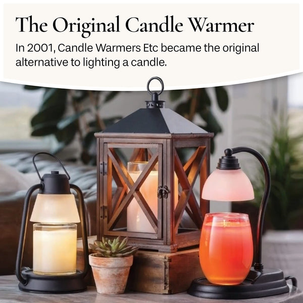 CANDLE WARMERS ETC Pluggable Fragrance Warmer- Decorative Plug-in for Warming Scented Candle Wax Melts and Tarts or Essential Oils - Chicken Wire - PICWR