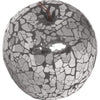 Febland Black Mosaic Glass Apple, Round