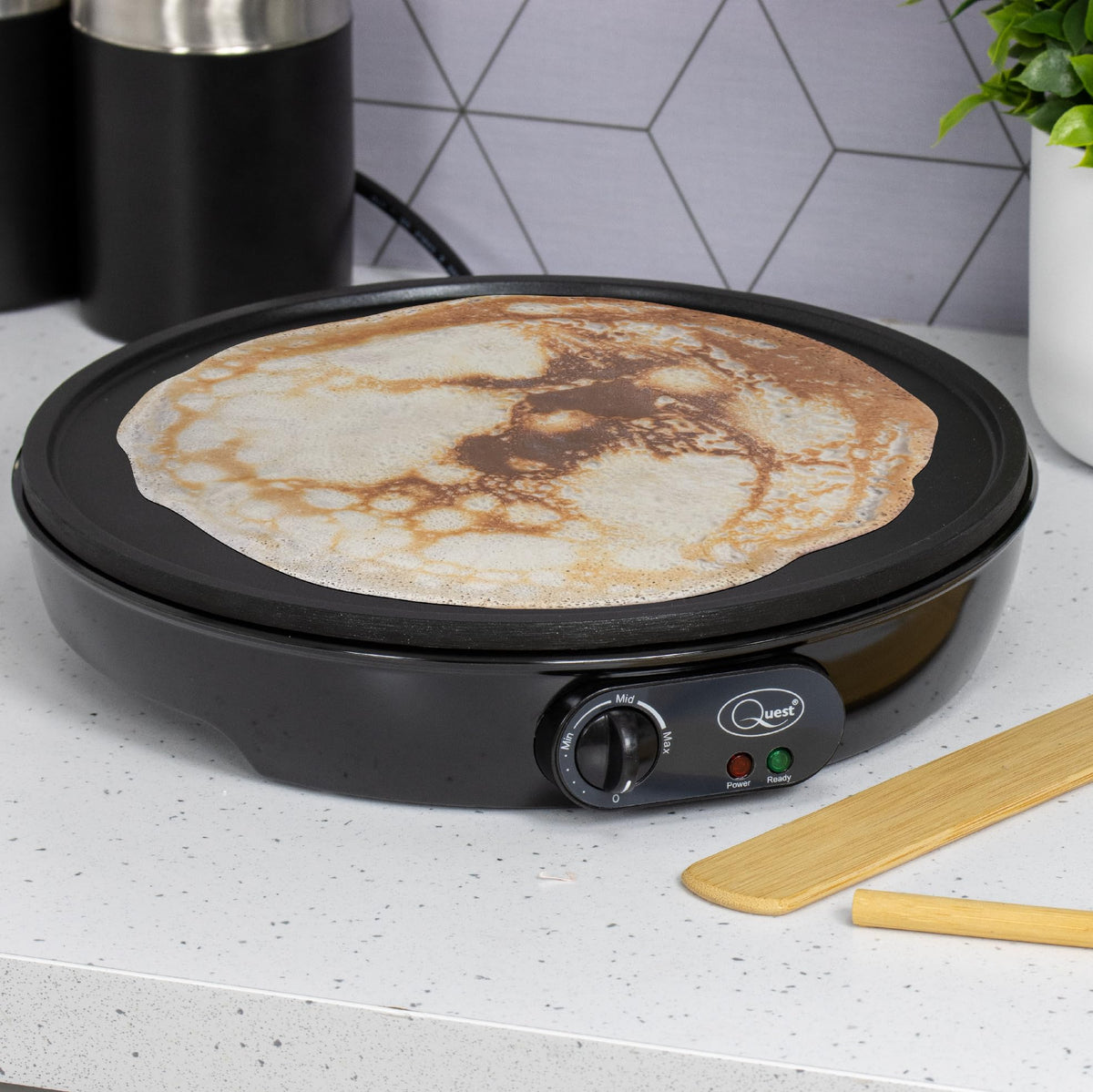 Quest 12in electric pancake and crepe maker