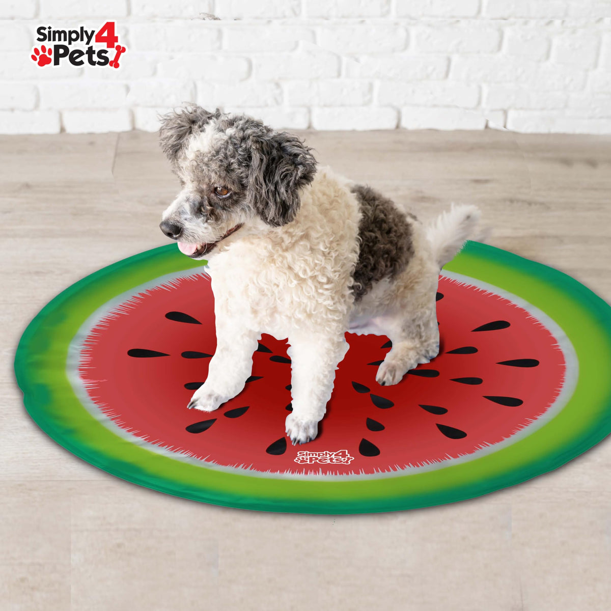 Simply4Pets watermelon self-cooling pet mat – 60 x 60cm
