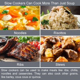 Quest 3.5L 200W slow cooker with ceramic pot