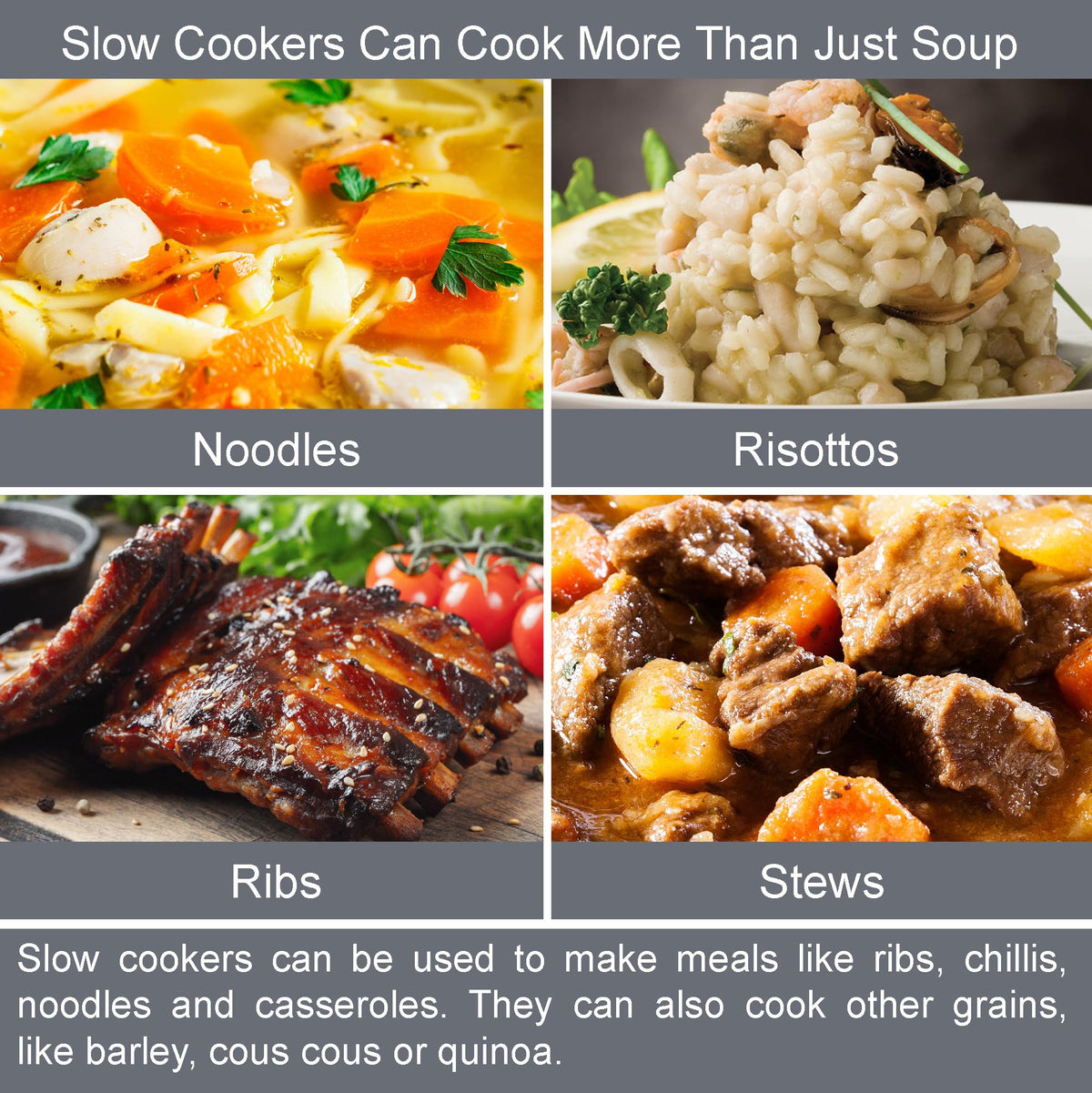 Quest 3.5L 200W slow cooker with ceramic pot