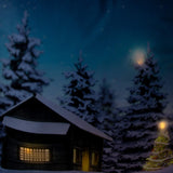 Christmas Workshop 3 LED Winter Wonderland Cushion ~ Warm White ~ Polyester ~ Christmas Decoration, Gift ~ 85200