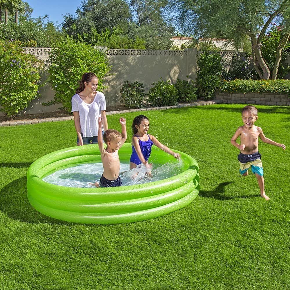 Bestway 1.83m three-ring inflatable play pool