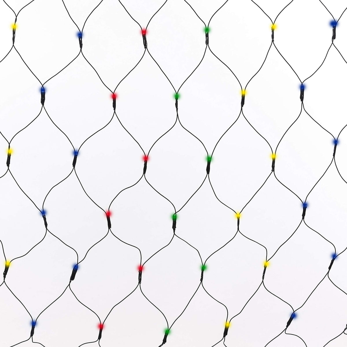 360 multi-coloured LED Christmas net lights – 3.5 x 1.2m
