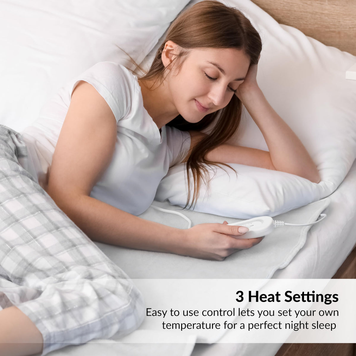 Bauer super king electric heated underblanket 150 x 200cm