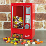 Global Gizmos red retro sweet vending machine