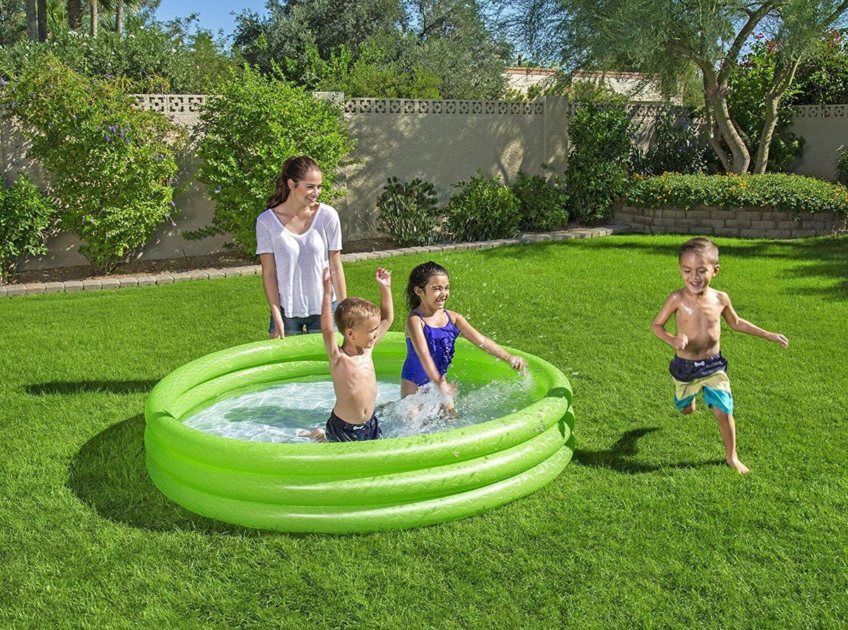 3 Ring Inflatable pool (Green)