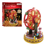 Mains-powered revolving Christmas Ferris wheel ornament