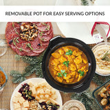Quest 5L stainless steel slow cooker, 320W