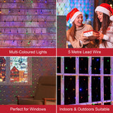 180 multi-coloured LED Christmas net lights – 1.8 x 1.2m