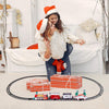 The Christmas Workshop Christmas Train Sets / 4 Separate Designs/Realistic Sounds & Light/Battery Operated (Animated Elf Train Set)
