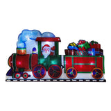 The Christmas Workshop Santa train LED window light