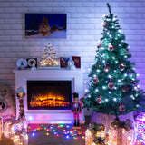 The Christmas Workshop 600 bright white LED chaser Christmas lights