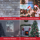 360 bright white LED Christmas net lights – 3.5 x 1.2m