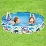 Benross 120cm rigid paddling pool with sea life design