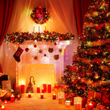 1000 multi-coloured LED chaser Christmas lights – 69.9m