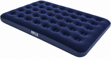 Bestway Pavillo double navy blue flocked inflatable air bed 191 x 137 x 22cm