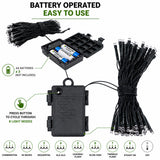 Battery operated Christmas lights controller and 8 light modes