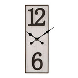 Widdop HOMETIME WALL CLOCK METAL & MDF 60CM