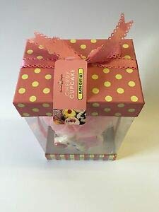 Cherry cupcake shower gel body lotion soap and scrub gift set