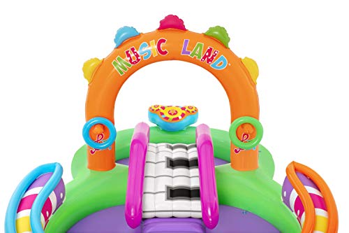 Bestway two-section kids paddling pool play centre