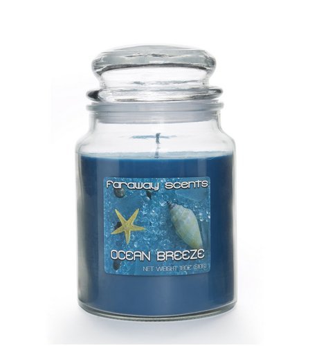 Liberty Faraway Scents Ocean Breeze 18oz jar candle