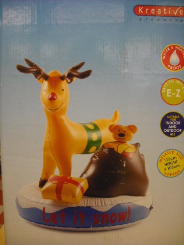 115cm inflatable Christmas reindeer product view