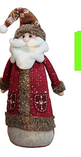 37cm Santa fabric Christmas ornament