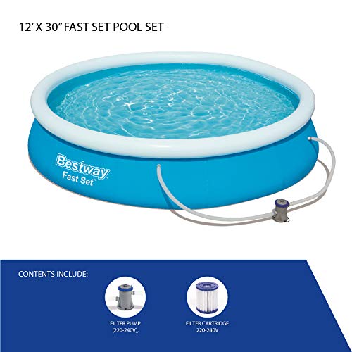 5377 litre Bestway 12ft Fast Set family pool