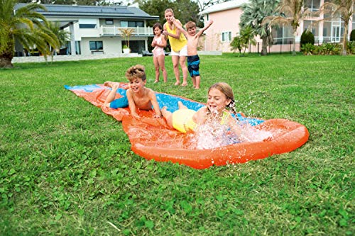 Bestway 4.88m double slip and slide for garden use