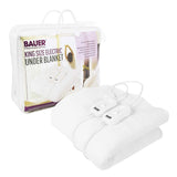 King size heated underblanket for bed use