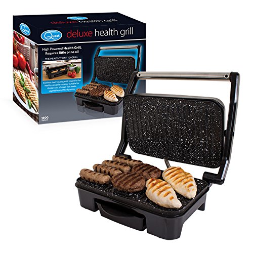 Stainless steel health grill and panini press