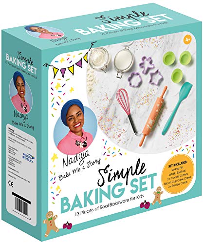 Nadiya Hussain Simple Baking Kids, Children's Cooking Set