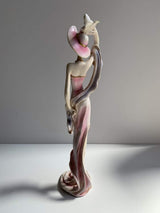 Rebecca elegant lady figurine hand-painted resin