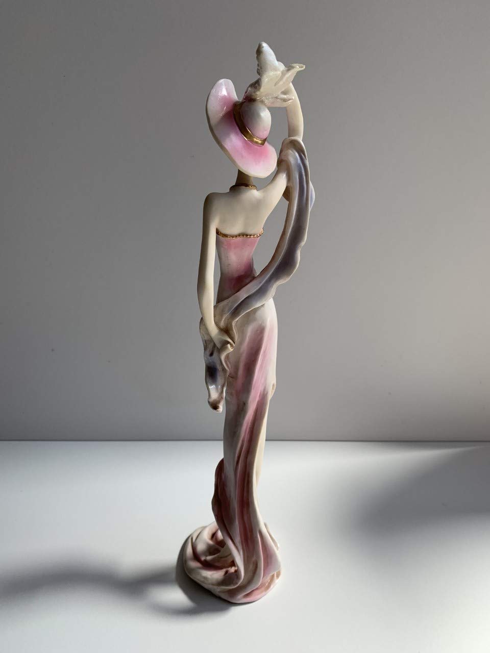 Rebecca elegant lady figurine hand-painted resin