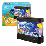 Global Gizmos LED aquarium lamp with fish turtle and stingray display