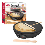 Quest pancake maker with adjustable temperature control