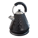 Quest 34560 black 1.7 litre kettle