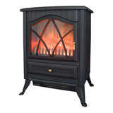 Benross 44230 black 1800W cast iron effect electric stove heater