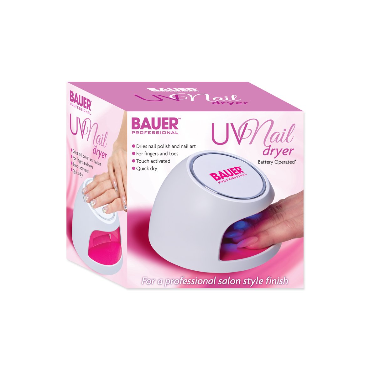 Bauer UV nail dryer alternate view