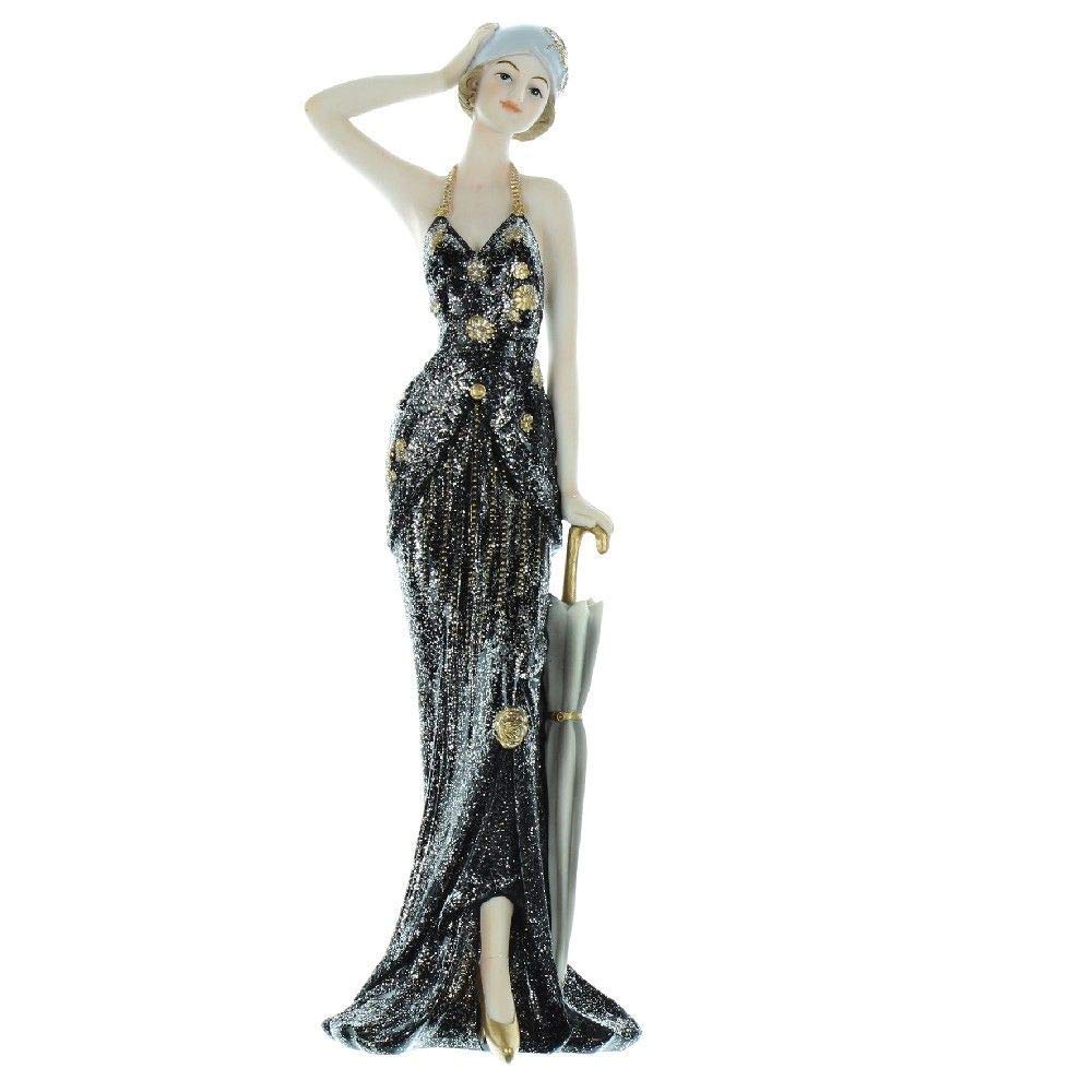 Juliana Broadway Belles Rose 62725 Art Deco lady figurine 32cm
